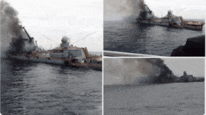 Pierwsze zdjęcia rosyjskiego krążownika "Moskwa" / Portal Stoczniowy