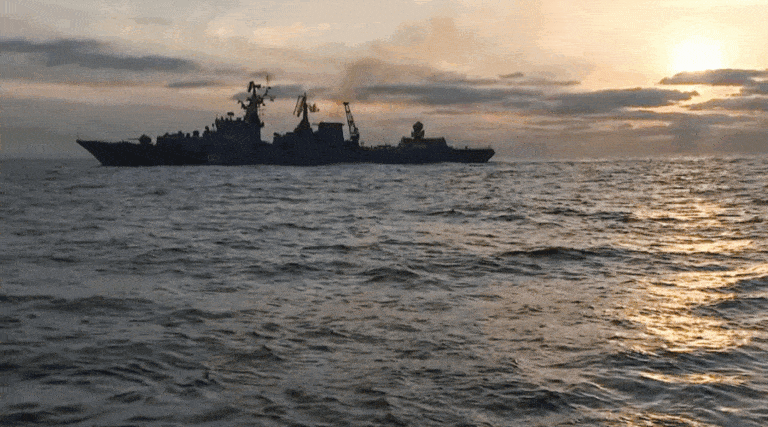 Pentagon: powodem zatonięcia krążownika Moskwa było uderzenie dwiema rakietami Neptun / Portal Stoczniowy