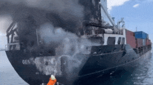 Dwie ofiary śmiertelne pożaru na pokładach dwóch statków / Portal Stoczniowy