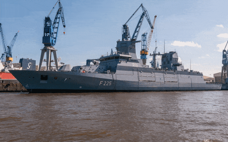 Niemicy przyjęły do użytku czwartą fregatę Rheinland Pfalz / Portal Stoczniowy