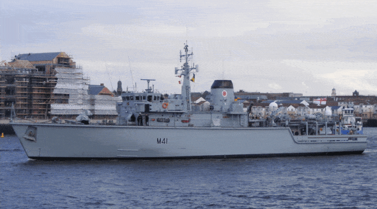 Modernizacja niszczyciela min ex-Quorn / Portal Stoczniowy