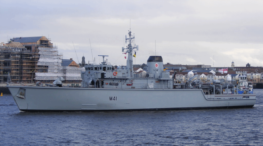 Wycofany z Royal Navy niszczyciel min ex-Quorn (M41) typu Hunt ma przejść regenerację i modernizację ￼￼