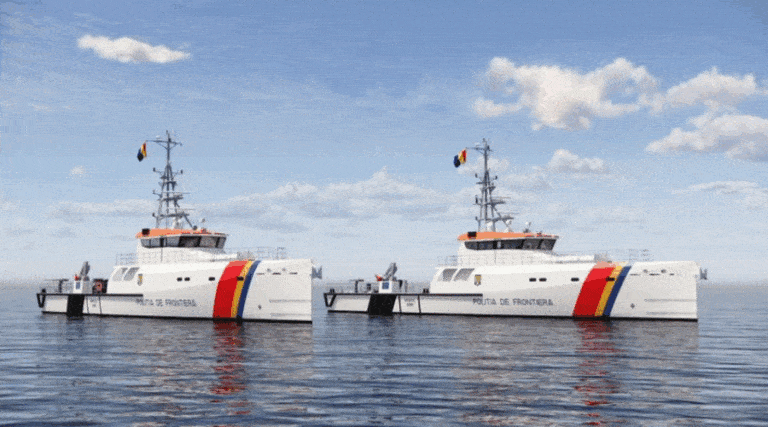 Stocznia Damen zwodowała pierwszy rumuński patrolowiec Damen FCS 4008 / Portal Stoczniowy