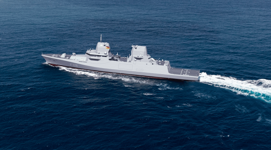 Rheinmetall dostarczy armaty małokalibrowe dla niemieckich fregat F126 / Portal Stoczniowy 