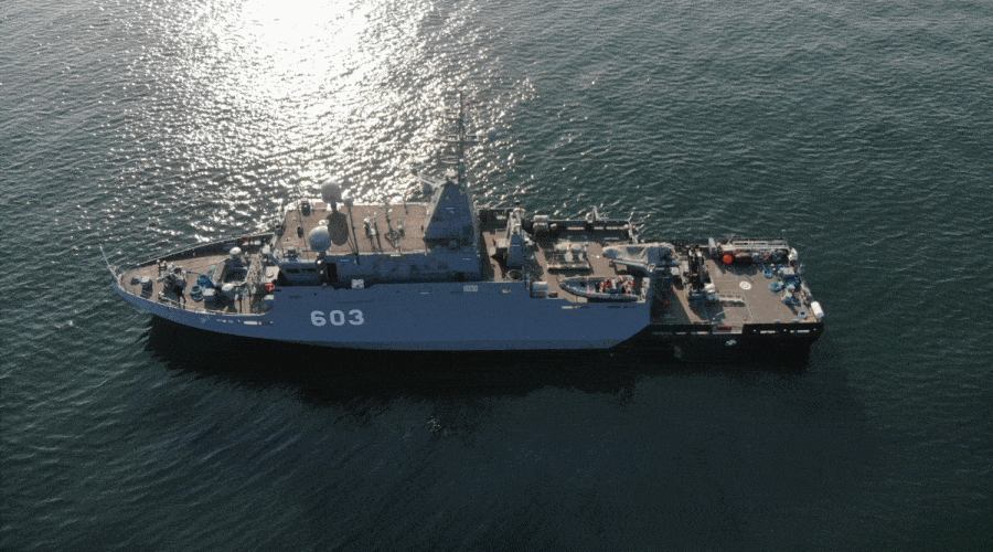 Przyszła ORP Mewa przekazana do Marynarki Wojennej RP / Portal Stoczniowy 