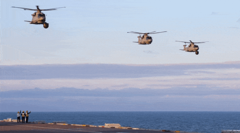 Brytyjskie śmigłowce Merlin mają osiągnąć początkową zdolność operacyjną w 2023 r. / Portal Stoczniowy