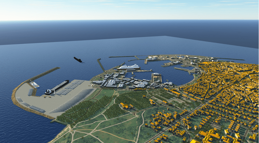 Port Roenne - Duńskie "okno" morskiej energetyki wiatrowej na Morzu Bałtyckim / Portal Stoczniowy 