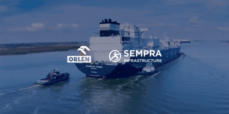 PKN Orlen podpisał z Sempra Infrastructure z USA długoterminową umowę na LNG / PORTAL STOCZNIOWY