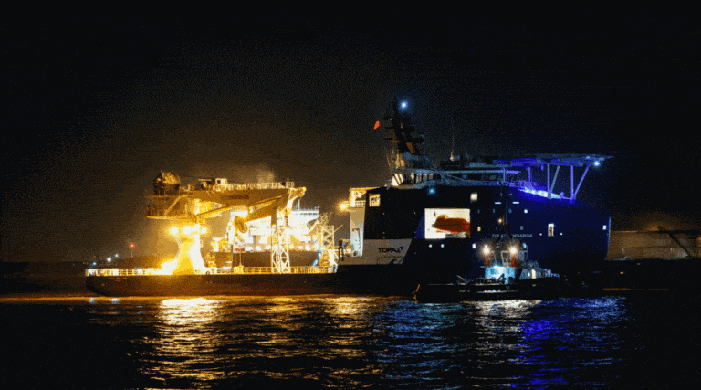 Przebudowa pierwszej jednostki do ochrony infrastruktury podwodnej dla Royal Navy / Portal Stoczniowy