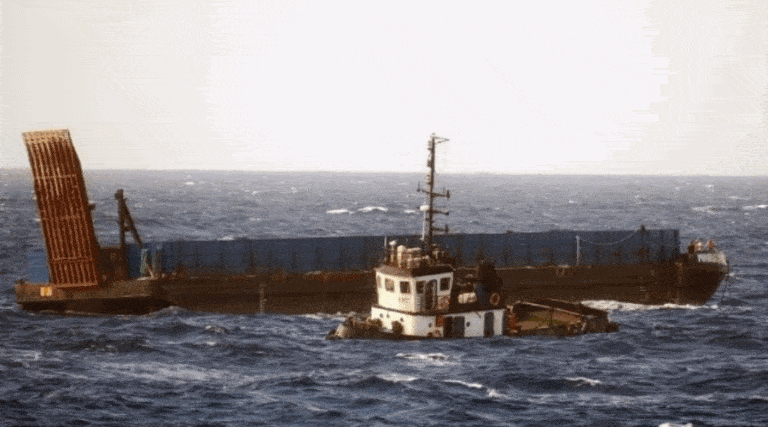 Royal Navy ratuje członków załogi holownika u wybrzeży Anguilli / Portal Stoczniowy