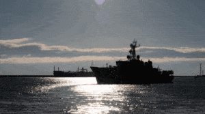 Zimowe praktyki podchorążych na ORP Wodnik / Portal Stoczniowy