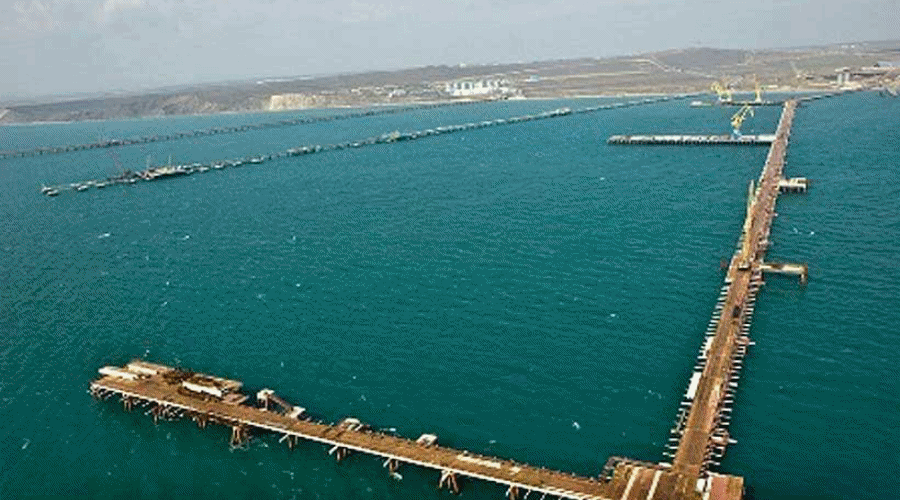 Rosyjski port Taman nad Morzem Czarnym wstrzymuje eksport LPG
