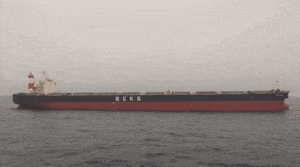 pożar na rosyjskim masowcy