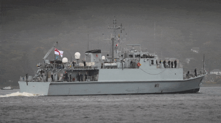 Wzmocnienie bezpieczeństwa Morza Czarnego: Niszczyciele min Royal Navy / Portal Stoczniowy