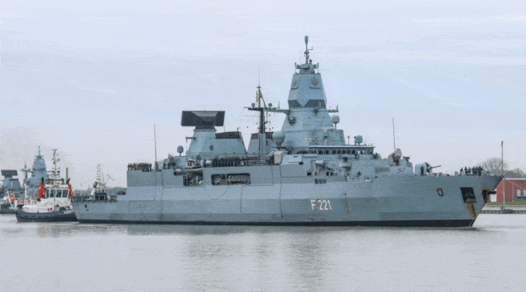 Fregata rakietowa Hessen (F 221) / Portal Stoczniowy