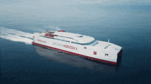 katamaran Horizon X branża promowa / Portal Stoczniowy
