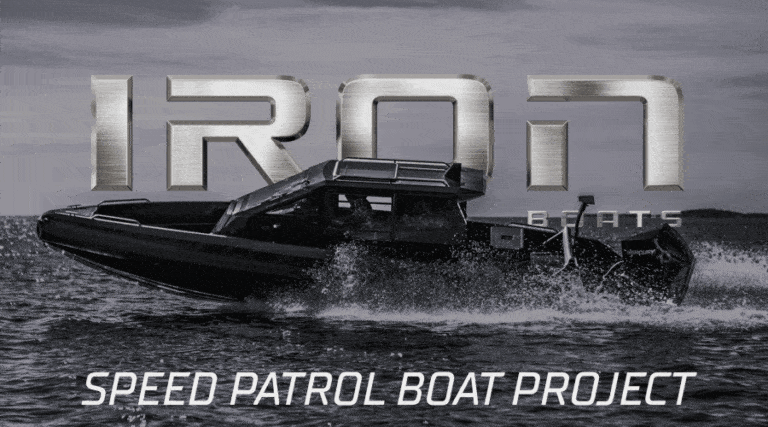 IRON - Przełom w świecie szybkich łodzi patrolowych / Portal Stoczniowy