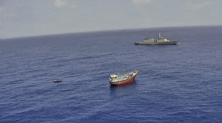 Ocean Indyjski: Indyjska Marynarka Wojenna kontra piractwo / Portal Stoczniowy