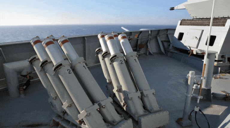 Przyszłe fregaty MIECZNIK z nowym zestawem wyrzutni C-Guard / Portal Stoczniowy