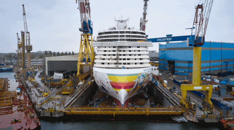 Zwodowano statek wycieczkowy Norwegian Aqua / Portal Stoczniowy