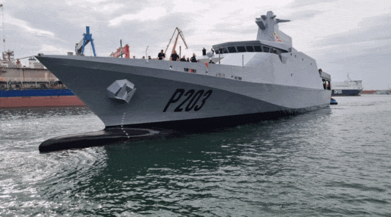 Stocznia Dearsan zwodowała drugi pełnomorski OPV / Portal Stoczniowy