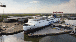 Rozpoczęcie pierwszych prób morskich promu Varsovia z Polferries / Portal Stoczniowy