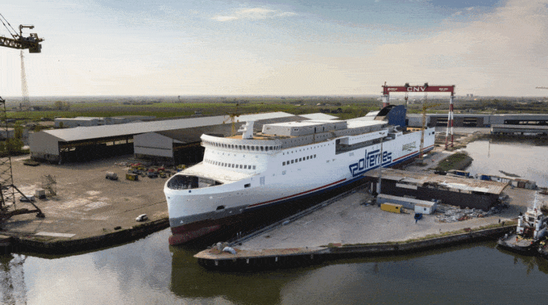 Rozpoczęcie pierwszych prób morskich promu Varsovia z Polferries / Portal Stoczniowy