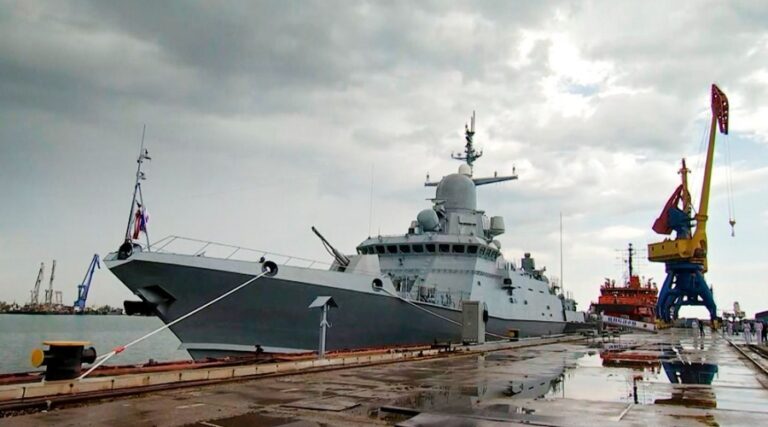 Ukraina potwierdza zniszczenie korwety rakietowej Cyklon / Portal Stoczniowy