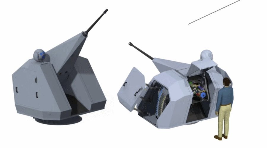 Leonardo prezentuje nowe armaty małego kalibru X-Gun / Portal Stoczniowy