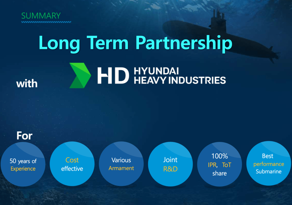 Program Orka po Koreańsku   20 czerwca, na Forum Bezpieczeństwa Morskiego w Warszawie, Hyundai Heavy Industries (HHI) – producent jednych z najbardziej zaawansowanych technologicznie okrętów podwodnych na świecie – przedstawił swoje najnowsze propozycje dotyczące budowy okrętów podwodnych w ramach programu Orka.