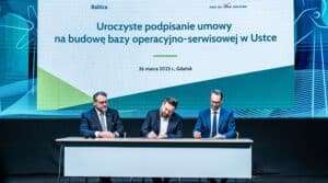 PGE Baltica i DORACO rozpoczną budowę bazy serwisowej dla morskich farm wiatrowych w Ustce / Portal Stoczniowy