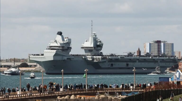 Grupa zadaniowa HMS Prince of Wales wyszła na Indo-Pacyfik / Portal Stoczniowy