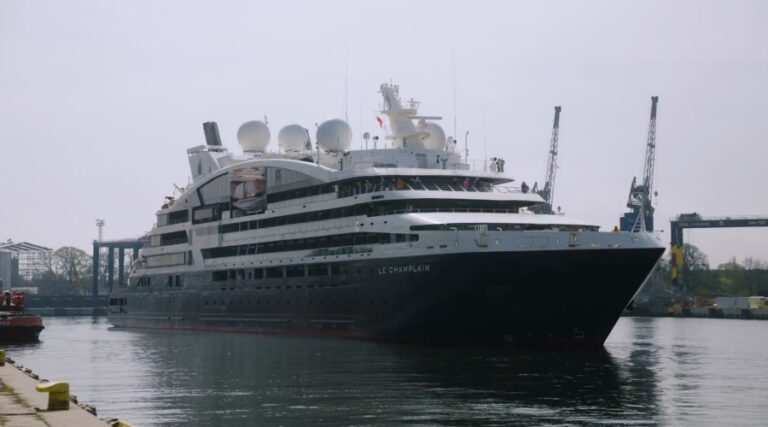 Le Champlain otwiera sezon wycieczkowy w Porcie Gdańsk / Portal Stoczniowy