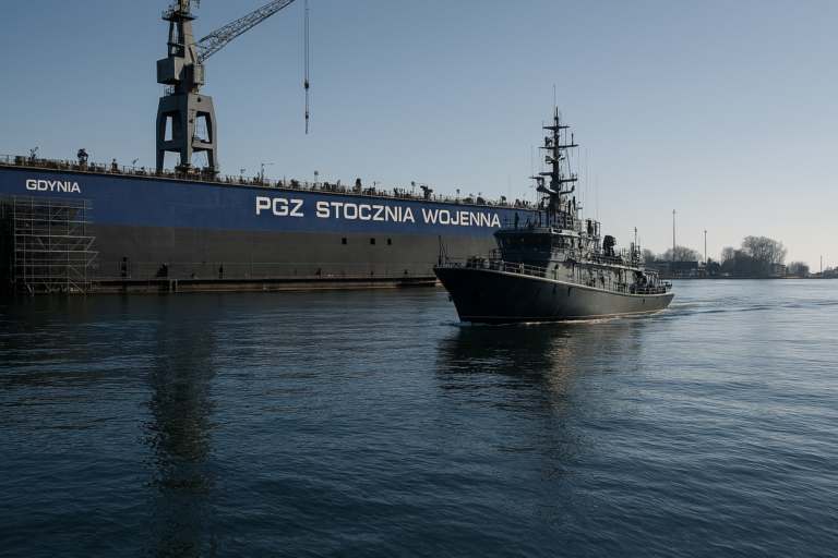 Nowe serce ORP Mamry – zakończenie modernizacji i powrót do służby / Portal Stoczniowy