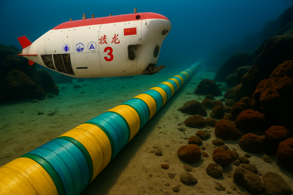 Niewidzialna wojna na dnie oceanu. Chiny pokazują pazury / Portal Stoczniowy