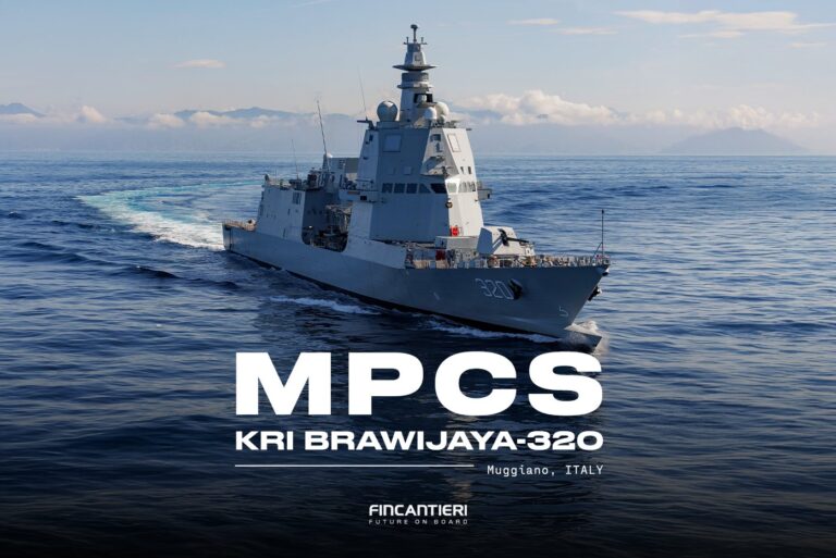 Indonezja odbiera od Fincantieri fregatę patrolową PPA KRI Brawijaya / Portal Stoczniowy