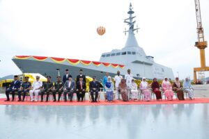 Wodowanie fregaty "Raja Muda Nala" dla Marynarki Wojennej Malezji / Portal Stoczniowy