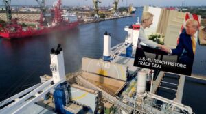 Cła na UE. Trump i jego kompromis w handlu morskim / Portal Stoczniowy