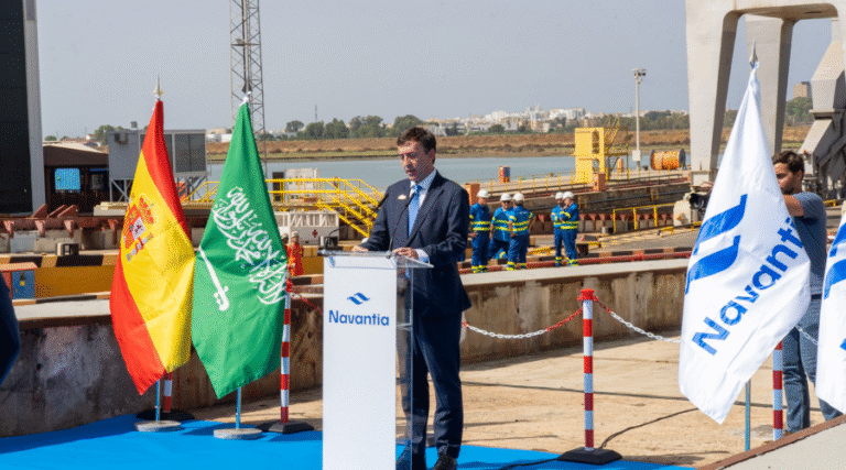 Położenie stępki pod korwetę dla Arabii Saudyjskiej / Portal Stoczniowy