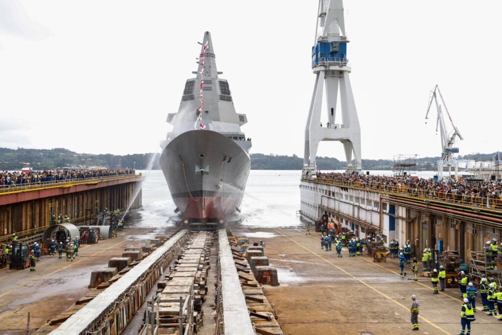 Navantia zwodowała fregatę F 111 Bonifaz dla Armada Española / Portal Stoczniowy