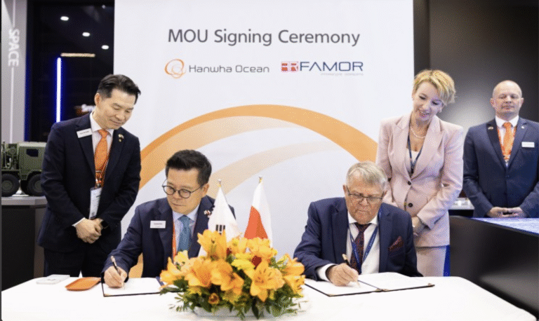 Famor dostarczy systemy dla projektów Hanwha Ocean. W tle program Orka ? Portal Stoczniowy