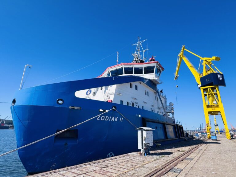 Pierwszy planowy remont wielozadaniowego statku Zodiak II / Portal Stoczniowy