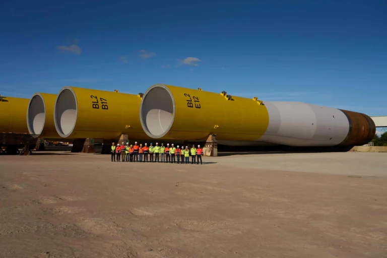 Monopale dla Baltica 2 – zakończono produkcję pierwszej partii / Portal Stoczniowy