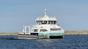 Aluminiowy katamaran Cumulus w służbie na Bałtyku / Portal Stoczniowy