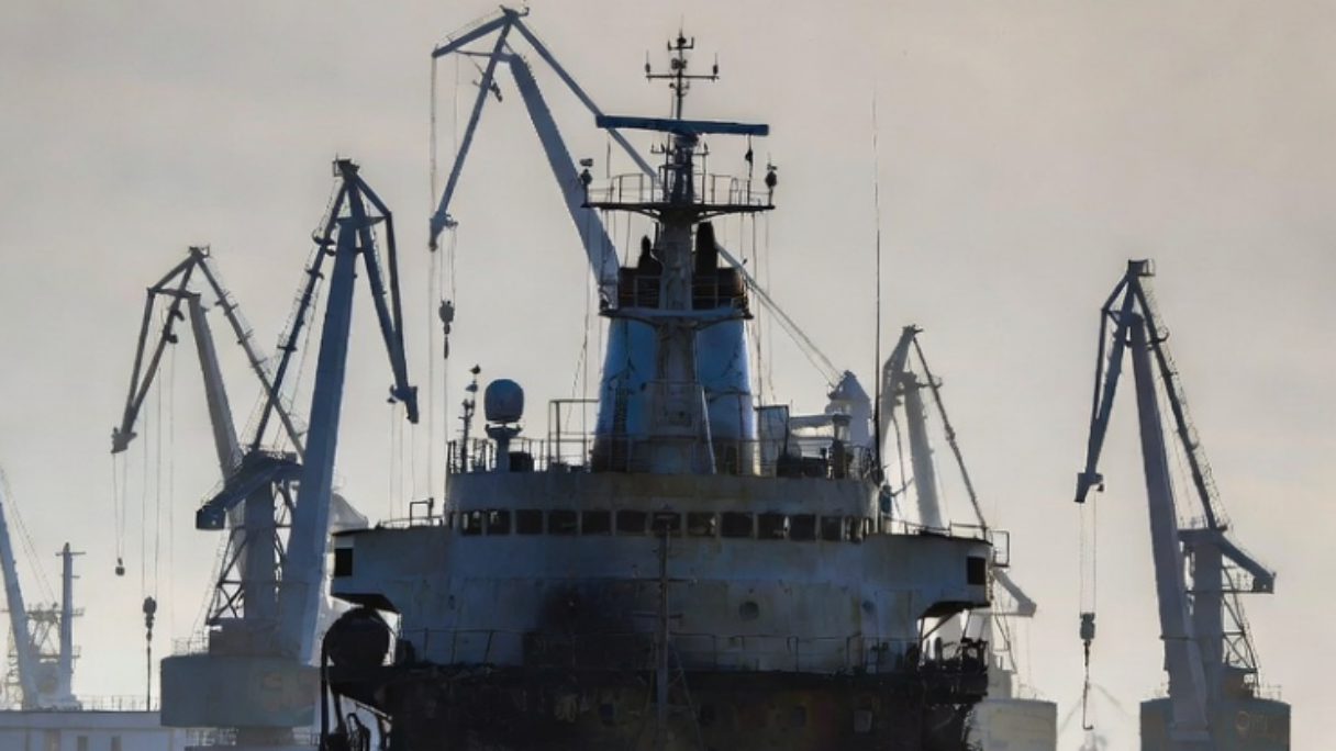 Rosyjski atak na turecki statek w Czarnomorsku