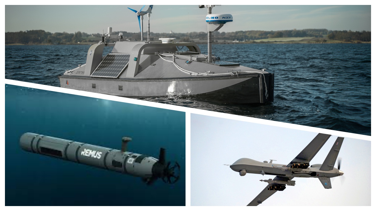 USV, UUV i UAV. Jak bezzałogowce rewolucjonizują działania na morzu / Portal Stoczniowy
