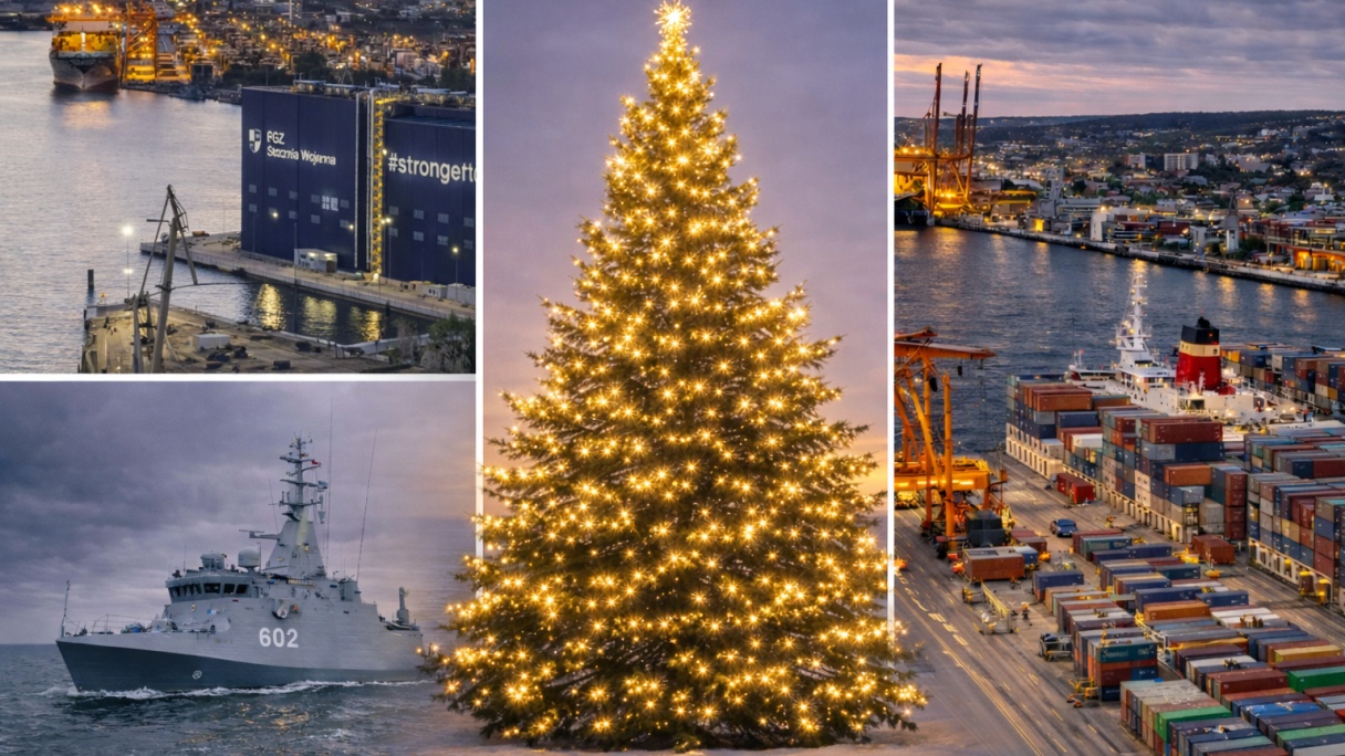 Stocznie, porty i marynarka wojenna podczas Świąt Bożego Narodzenia