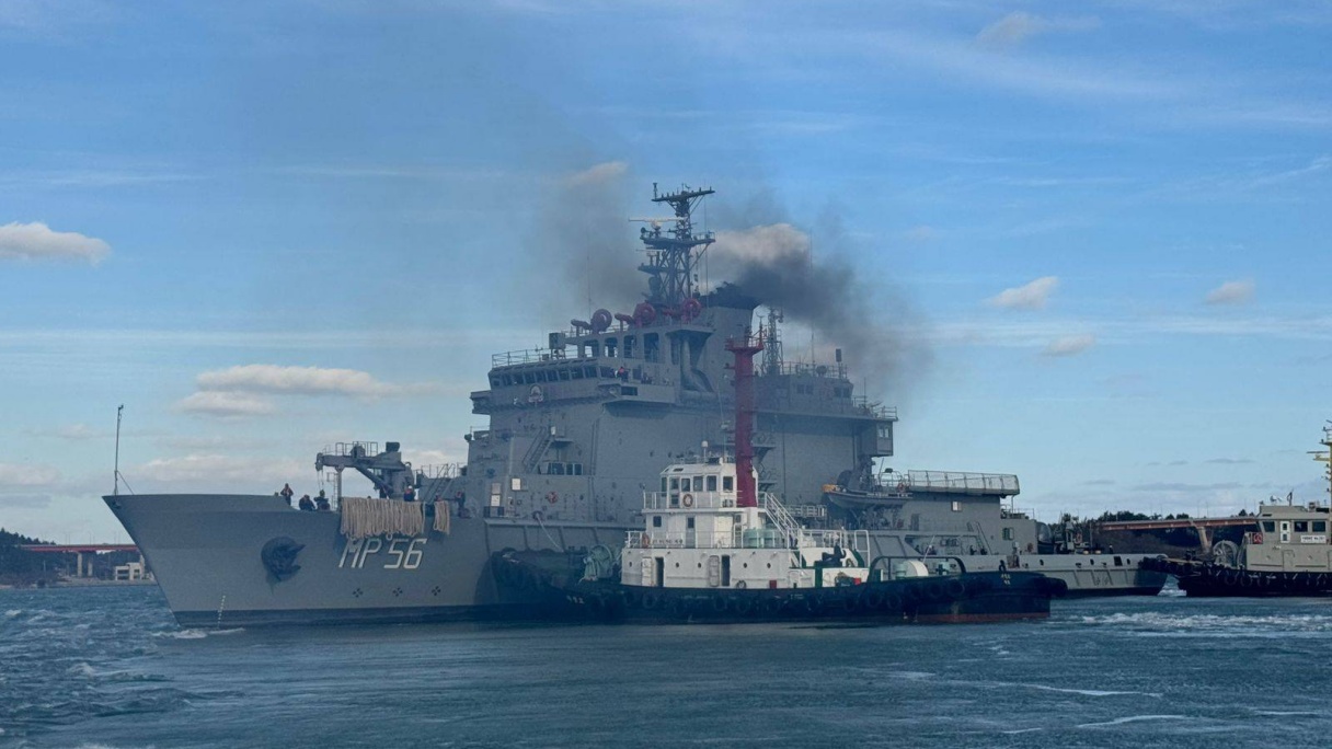 BAE Jambelí w drodze do Ekwadoru