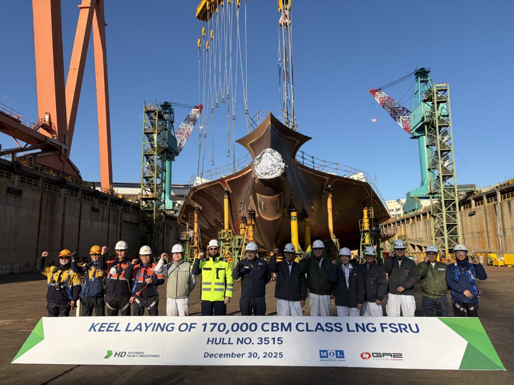 Terminal FSRU w Zatoce Gdańskiej – położono stępkę pod jednostkę regazyfikacyjną / Portal Stoczniowy