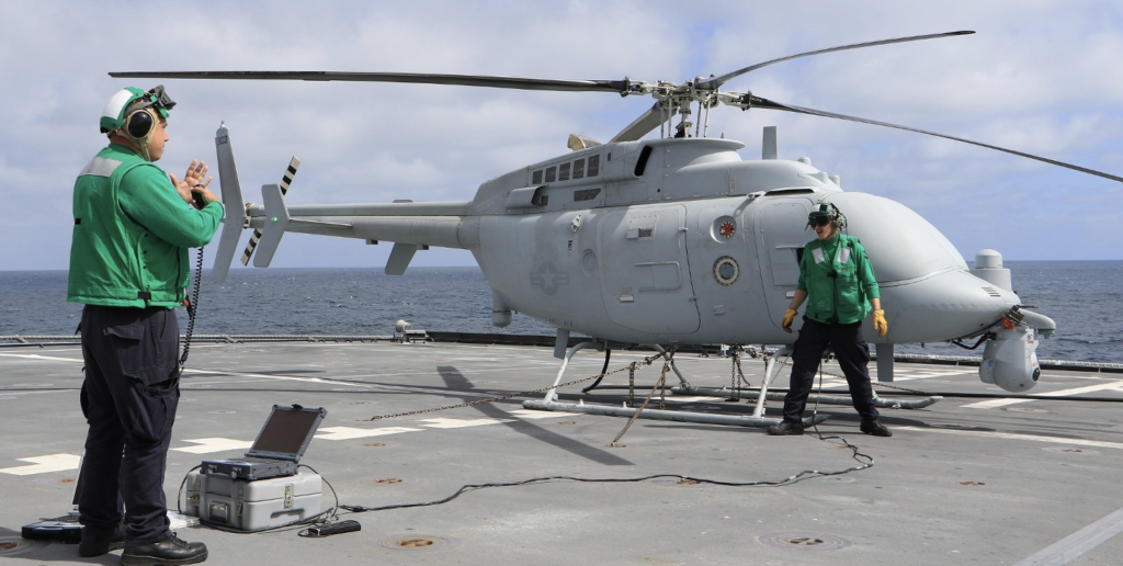 Rozwój bezzałogowych wiropłatów do operacji zwalczania okrętów podwodnych / Portal Stoczniowy / Portal Stoczniowy